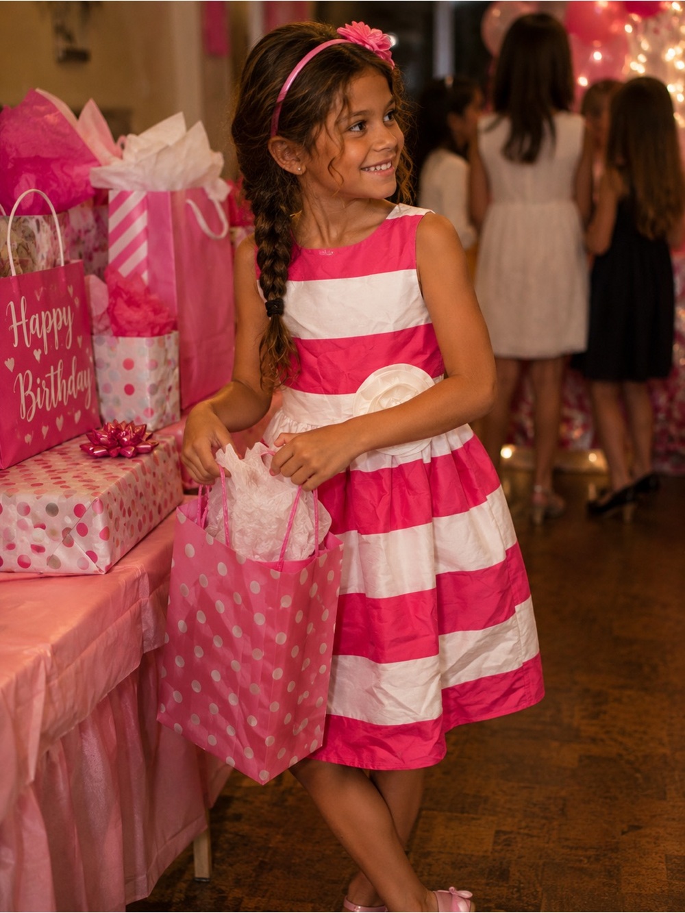 Miss Hollywood girls' party dress